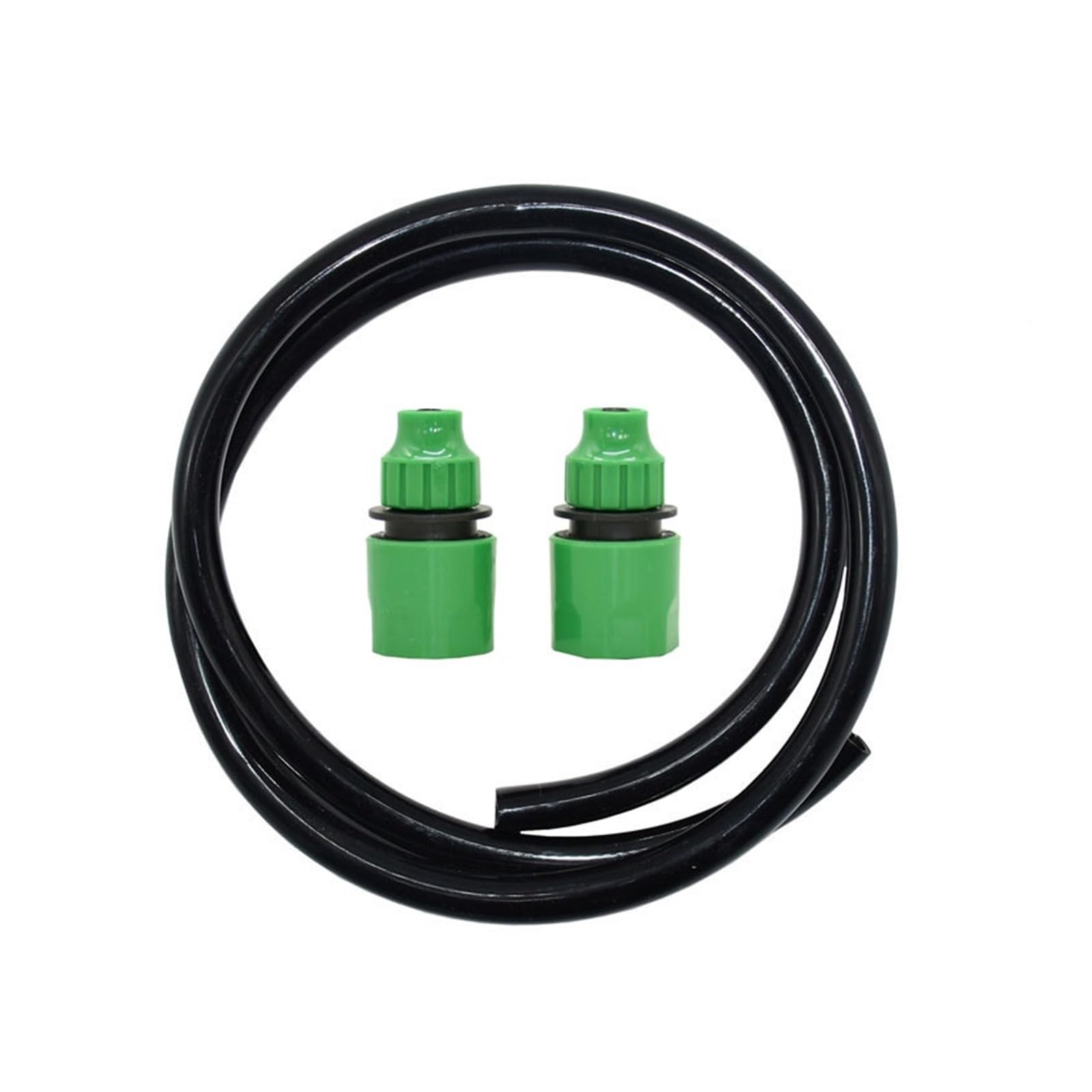 Manguera de jardín, manguera extensible retráctil Manguera de plástico verde Manguera de riego de jardín Tubería de agua flexible for riego y riego(8I11 Hose x 30m)
