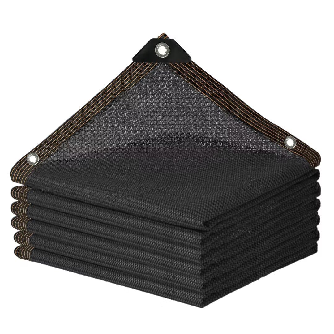 HESIOL Sonnensegel 2x3m mit Ösen – Rechteckiges Sonnen- & Sichtschutznetz, Atmungsaktiv & Wasserdurchlässig mit 70% UV-Schutz – Winddichtes Schattierungsnetz für Balkon, Gewächshaus, Hühnerstall
