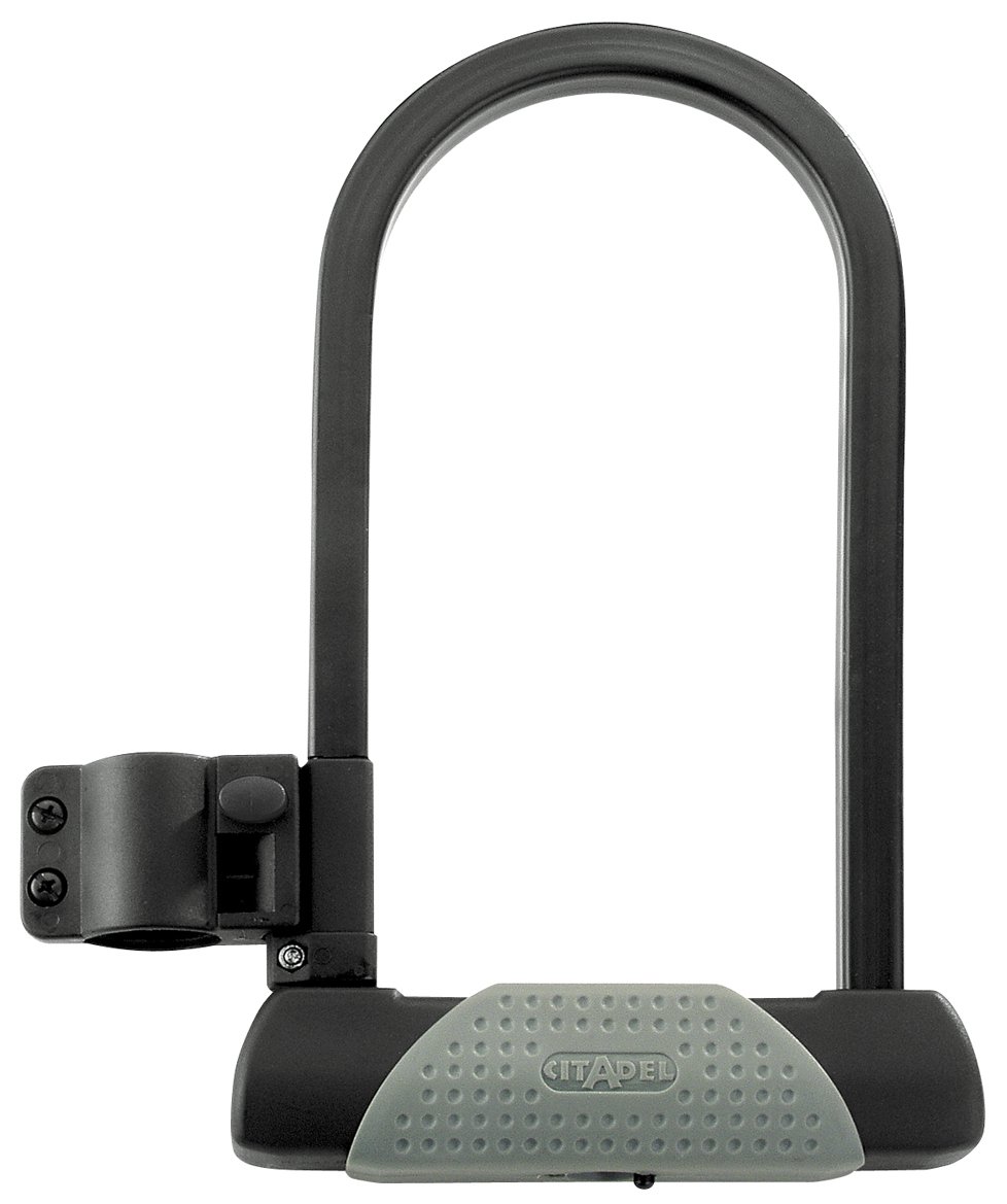 fahrradschloss citadel ABUS Brooklyn 945 CU 170.230-13 BC, Black, 230 mm Sport & Freizeit Hundeanhänger fürs Fahrrad: fünf dyu vip Color:Red Wine / Carbon