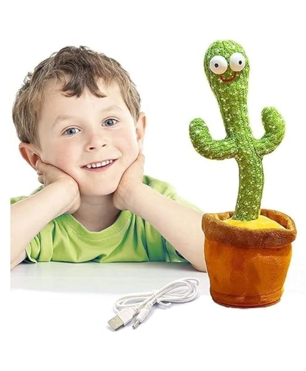 BABYLAMA Rechargeable Toys Talking Cactus Baby Toys for Kids Dancing Cactus Toys Can Sing Wriggle & Singing Recording Repeat What You Say Funny Education Toys for Children Playing Home Decor for Kids (B0D4QG3ZVS) Amazon Price History, Amazon Price Tracker