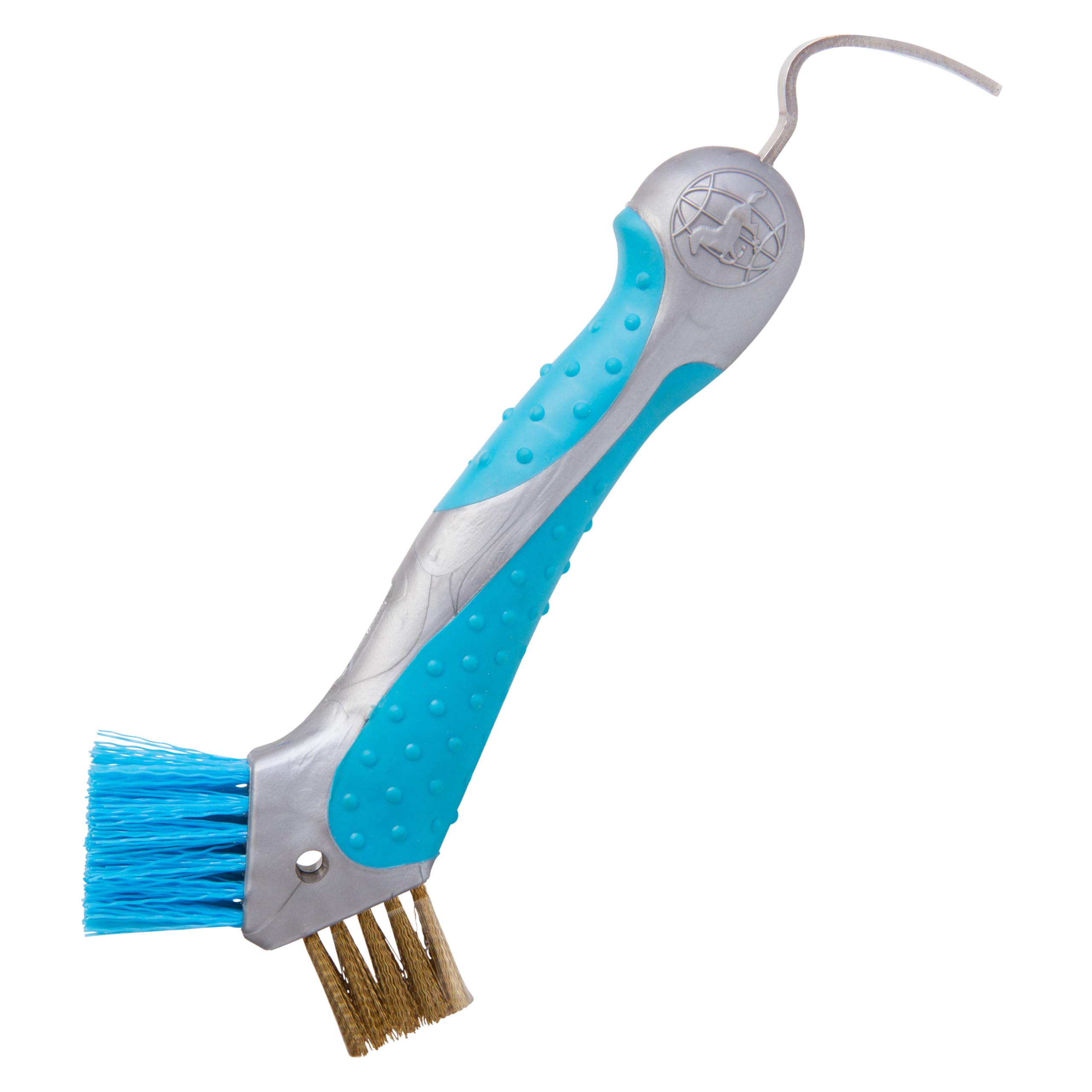 Imperial Riding IRH Horse Hoof Pick & Brush (One Size) (Turquoise)