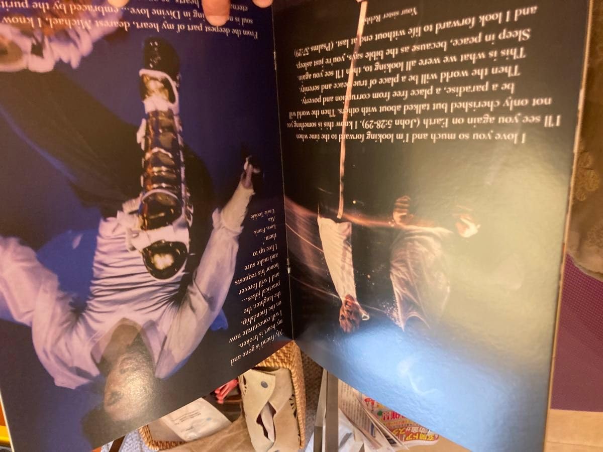 マイケルジャクソンお葬式追悼パンフmichael jackson