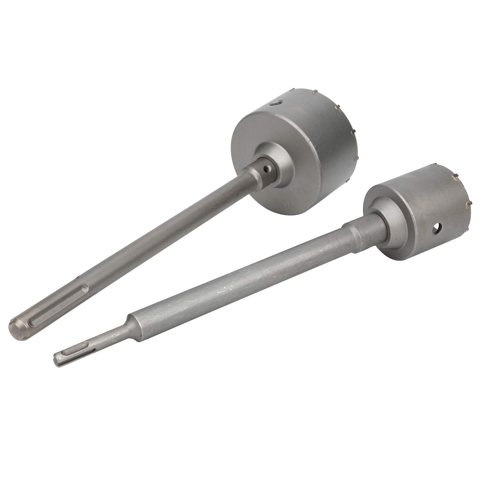Kit a Tazza in Acciaio Al Carbonio Utensile da Taglio per Fori a Parete di Lunga Durata per Muri in Mattoni, Muri in Cemento - Set di Frese per Fori per Cemento con Scatola in Alluminio