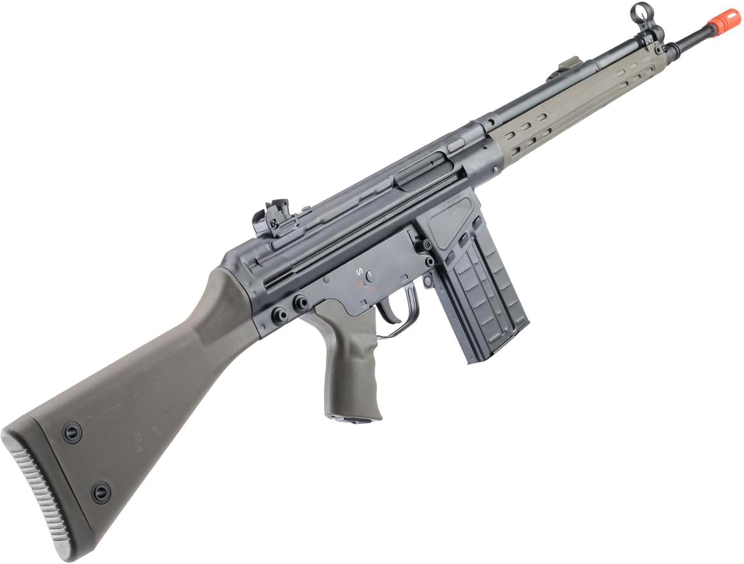 Evike Airsoft - LCT LC-3A3-S Stamped Steel AEG Airsoft Rifle