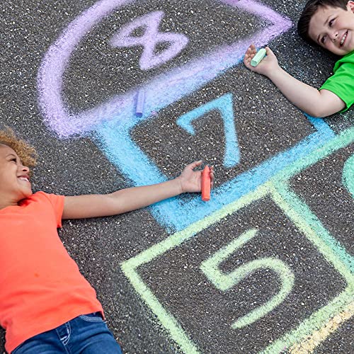 Crayola Ultimate Washable Chalk Collection (64ct), Bulk Outdoor Sidewalk Chalk for Kids, Outdoor Activities & Spring Crafts, Gifts for Kids - image 2