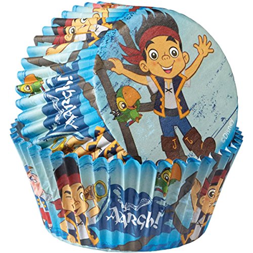 Wilton 50 Count Disney Jake And The Never Land Pirates Baking Cups #TOP8