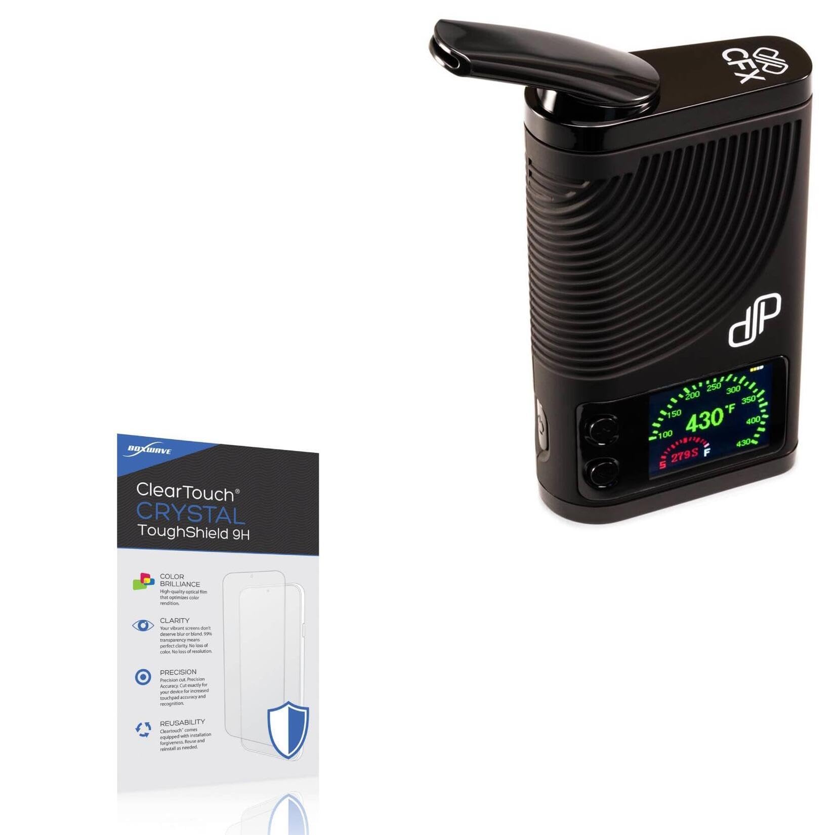 BoxWave Screen Protector Compatible with Boundless CFX+ - ClearTouch Crystal ToughShield 9H (2-Pack), Clear 9H Tough Flexible Film Screen Protector