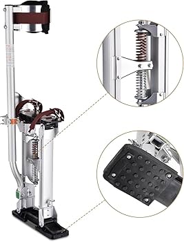 Amazon | 竹馬 乾式壁竹馬 スティルト 16-24インチ Drywall Stilts 40