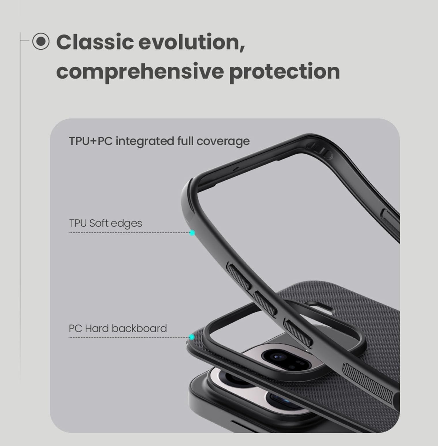 COQUE Custodia per Oppo Find X9 Pro Custodia Magnetica Super Frosted Shield Pro per Oppo Find X9 Pro Attacco Magnetico Invisibile-Nero