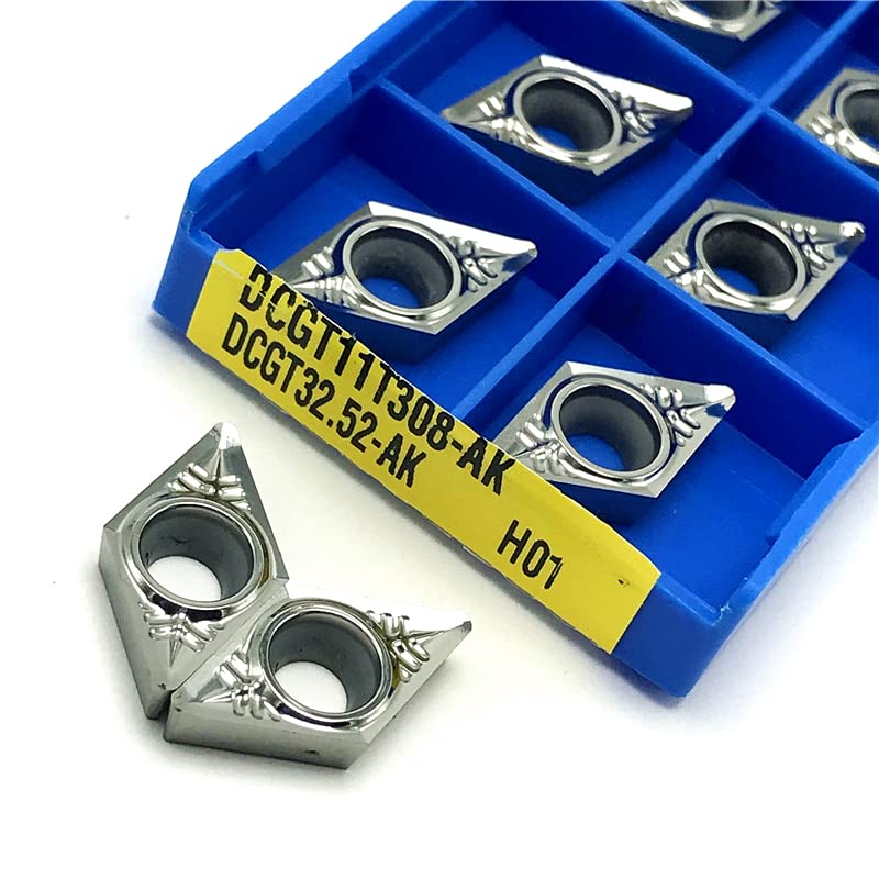 Lathe Tools 10pcs DCGT11T304 AK H01 Herramientas CNC miniatura 3