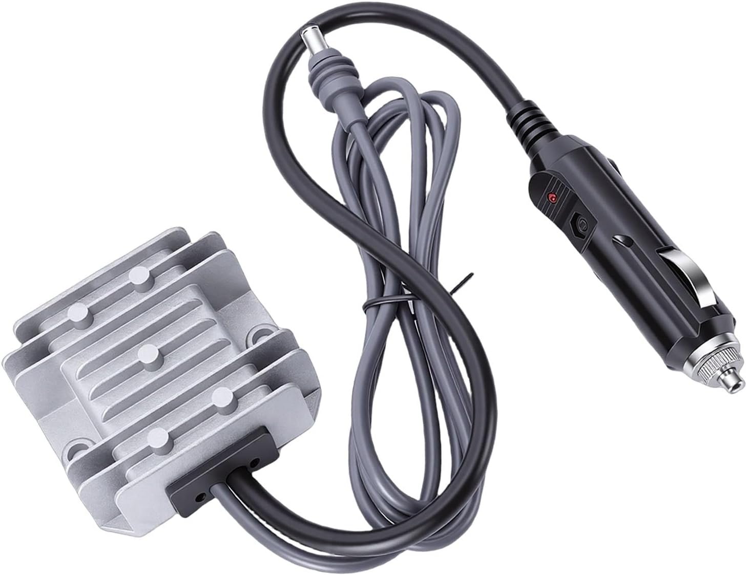 Hyuduo DC Step Up Converter 12V/24V to 30V 3.5A Boost Converter with Cigar Lighter for Mini Dish Satellite Power Adapter