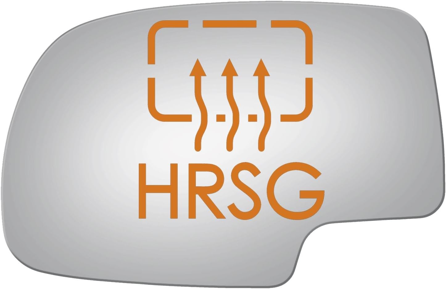 Burco 2734HRSG Driver Side Replacement Heated Mirror Glass with Rear Mount Compatible With 2002-2007 GM SUVs