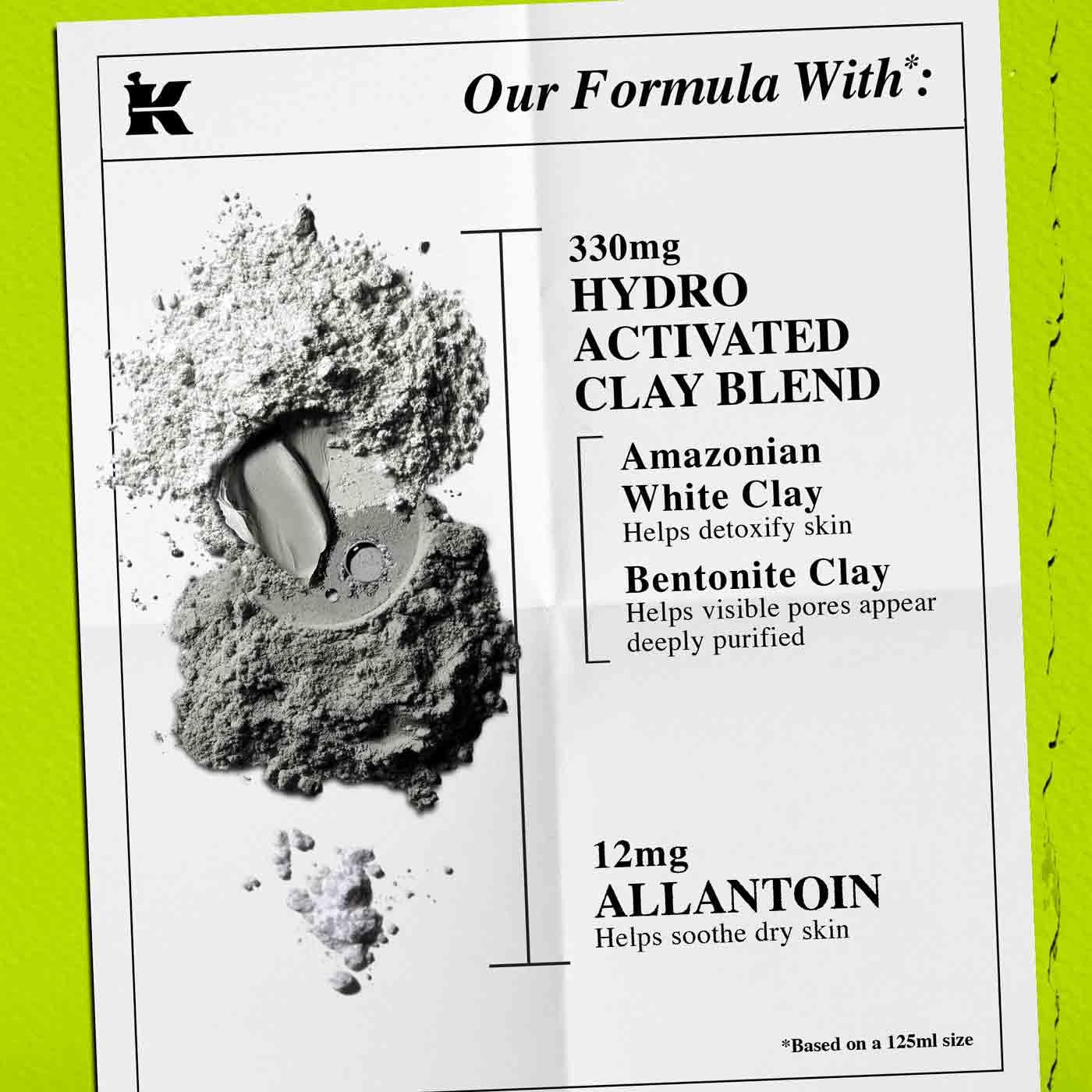 Kiehl's Rare Earth Pore Mask - Minimize Pores -3 Kiehl's Rare Earth Pore Mask - Minimize Pores -3