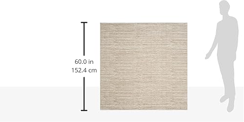 Vista 685 de SAFAVIEH Vision Collection VSN606F - Tapete de 6 pies x 9 pies, crema, moderno, ombré, no desprende pelo, fácil cuidado, para zonas de alto tráfico