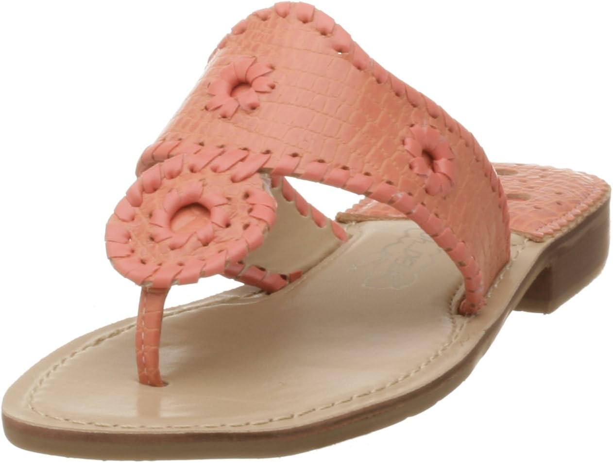 Deer Stags Women's Dena Flat Croc Thong Sandal