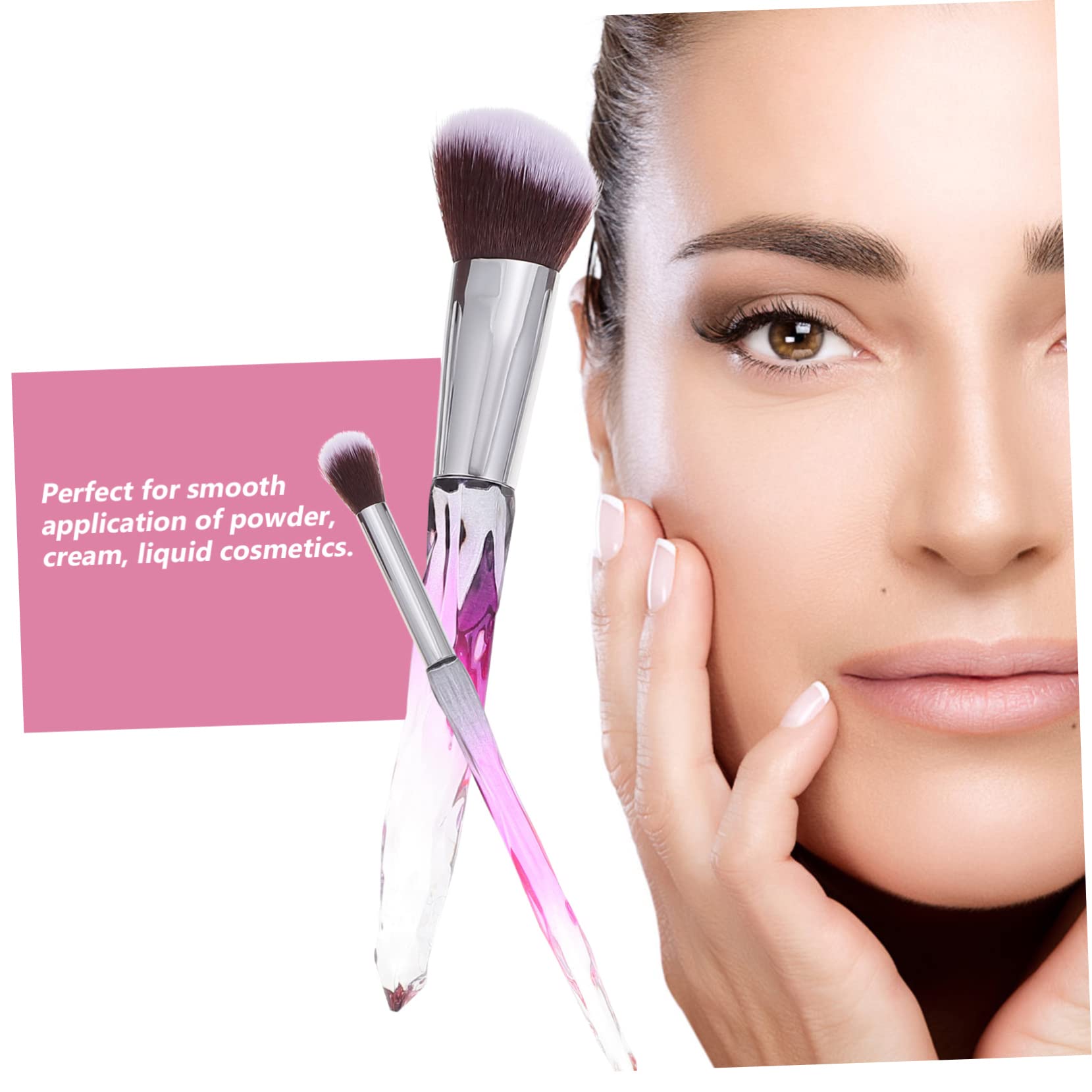 Ipetboom 30pezzi Pennelli Professionali Per Trucco Spazzole Per Fondotinta Contouring e Ombretto Con Manico e Setole Sintetiche Per Makeup Artist e Principianti