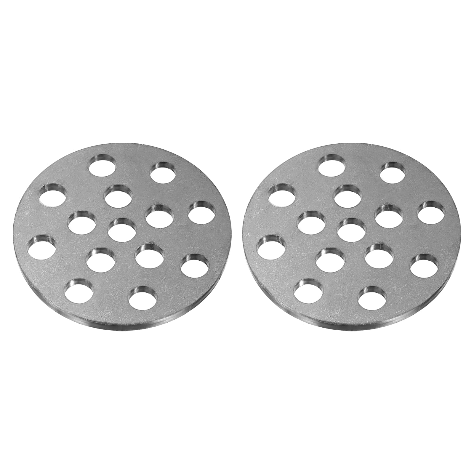 Nexarelle Bottom Fire Grate 3.1" Round BBQ Grill Grate Replacement High Heat Charcoal Plate Steel Plate Grilling Accessories for Grilling/Barbecue/Stove