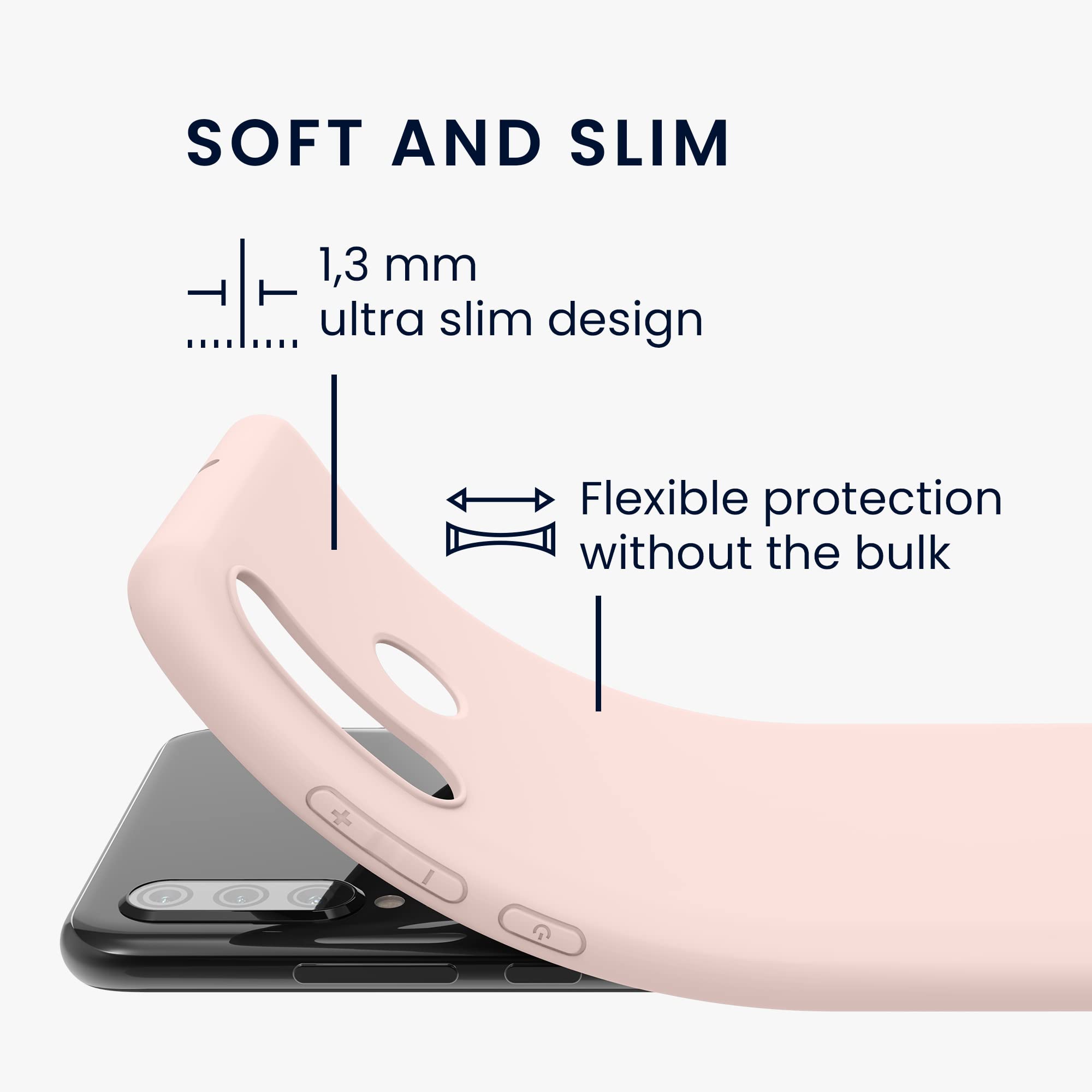 Coque Souple TPU Pour Huawei P30 Lite / P30 Lite New Edition - Design Coconut Swirl - Protection Anti-chocs - 10