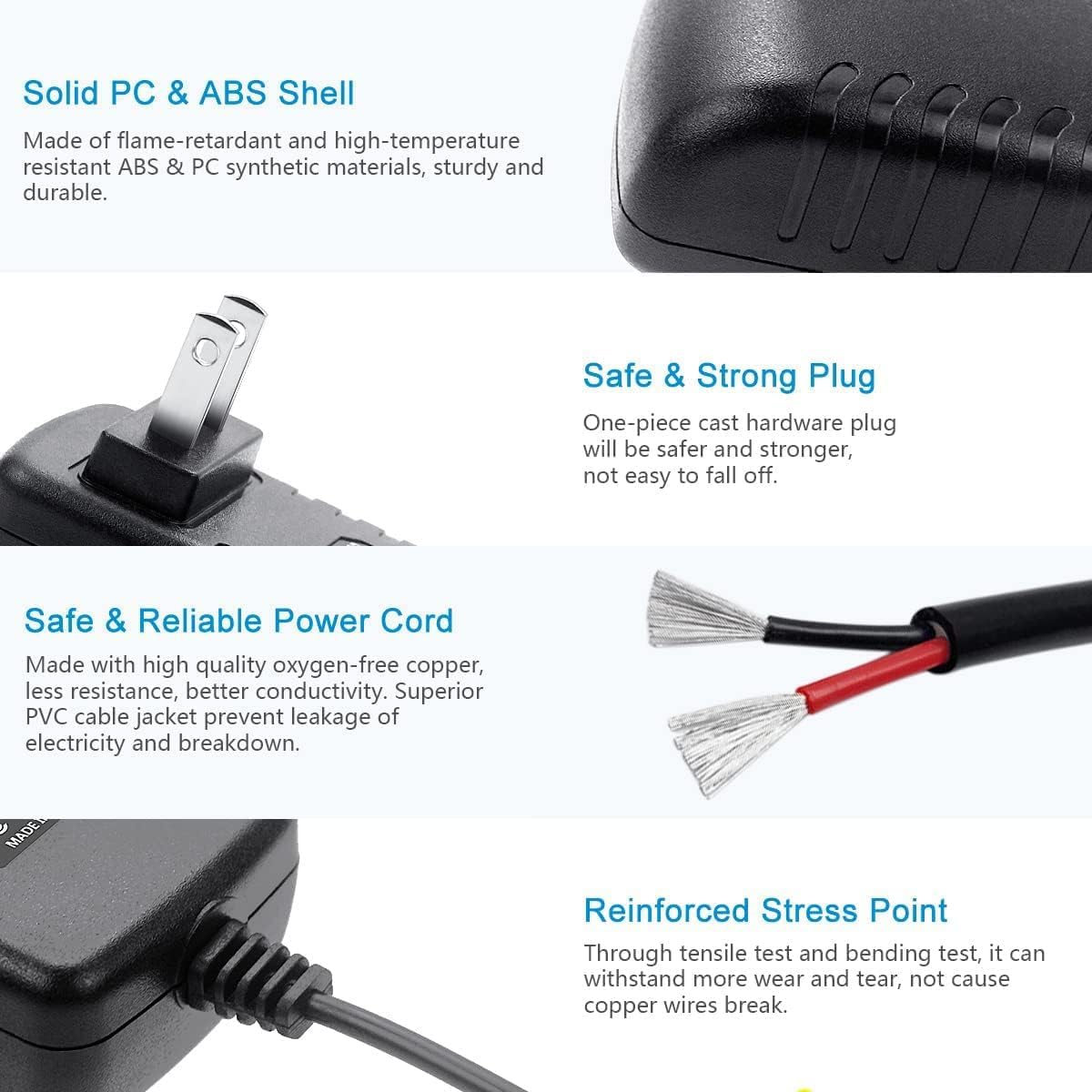 18W Fast Wall AC Home Charger+10ft Long USB Cord For ATT Cingular - Foto 9