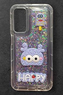 جراب حماية خلفي بلاستيكي لموبايل سامسونج جالاكسي A15، لون شفاف، 141