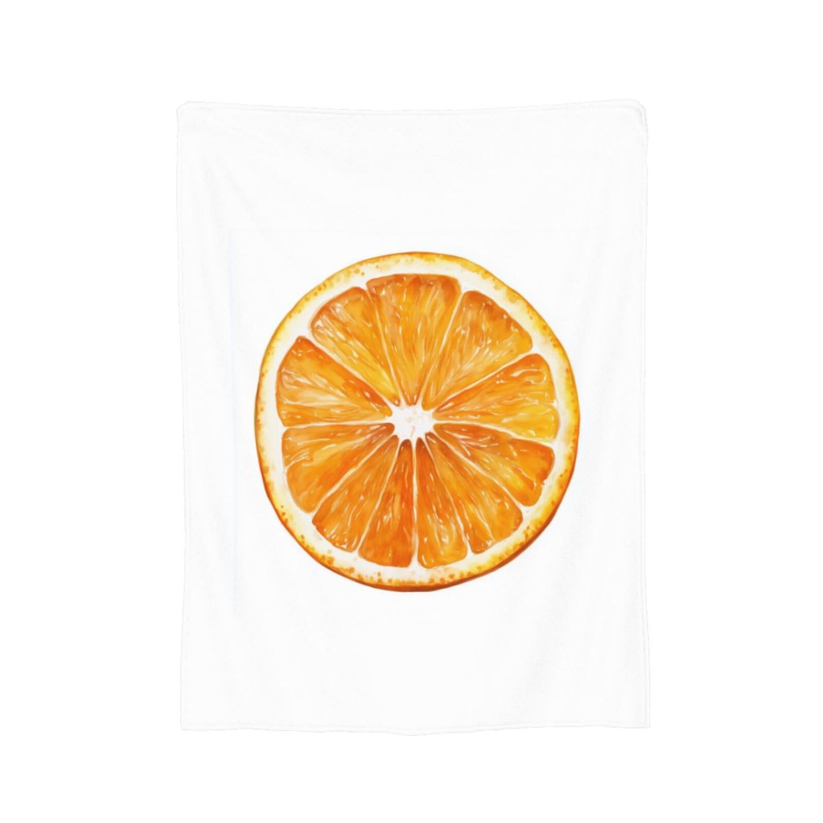 Blanket Manta Rodaja De Naranja Mantas para Sofá 150X200CM