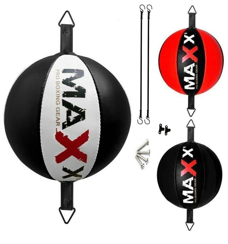 MAXX Double End floor 2 Ceiling Speed Ball For Professionals Boxing Punch bag speed bag