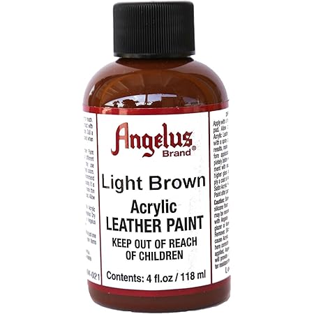 light brown leather paint