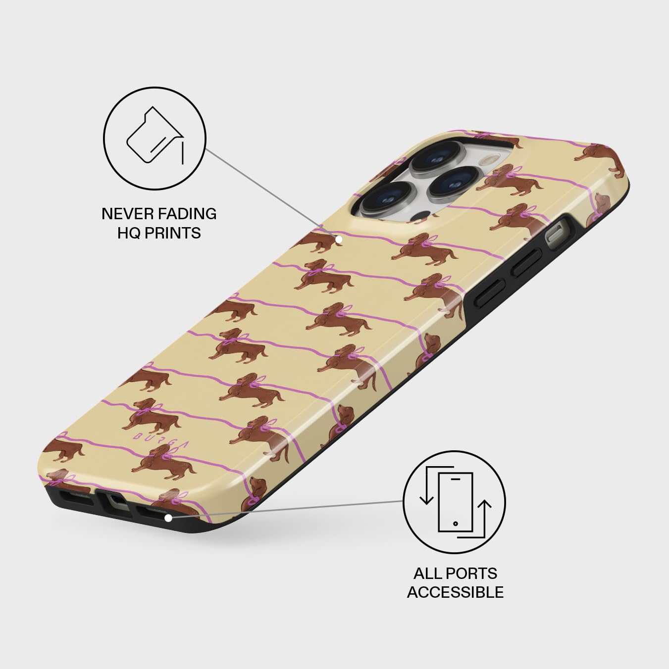 Amazon.co.jp: BURGA ユニセックス 携帯電話ケース iPhone 14 Pro Max