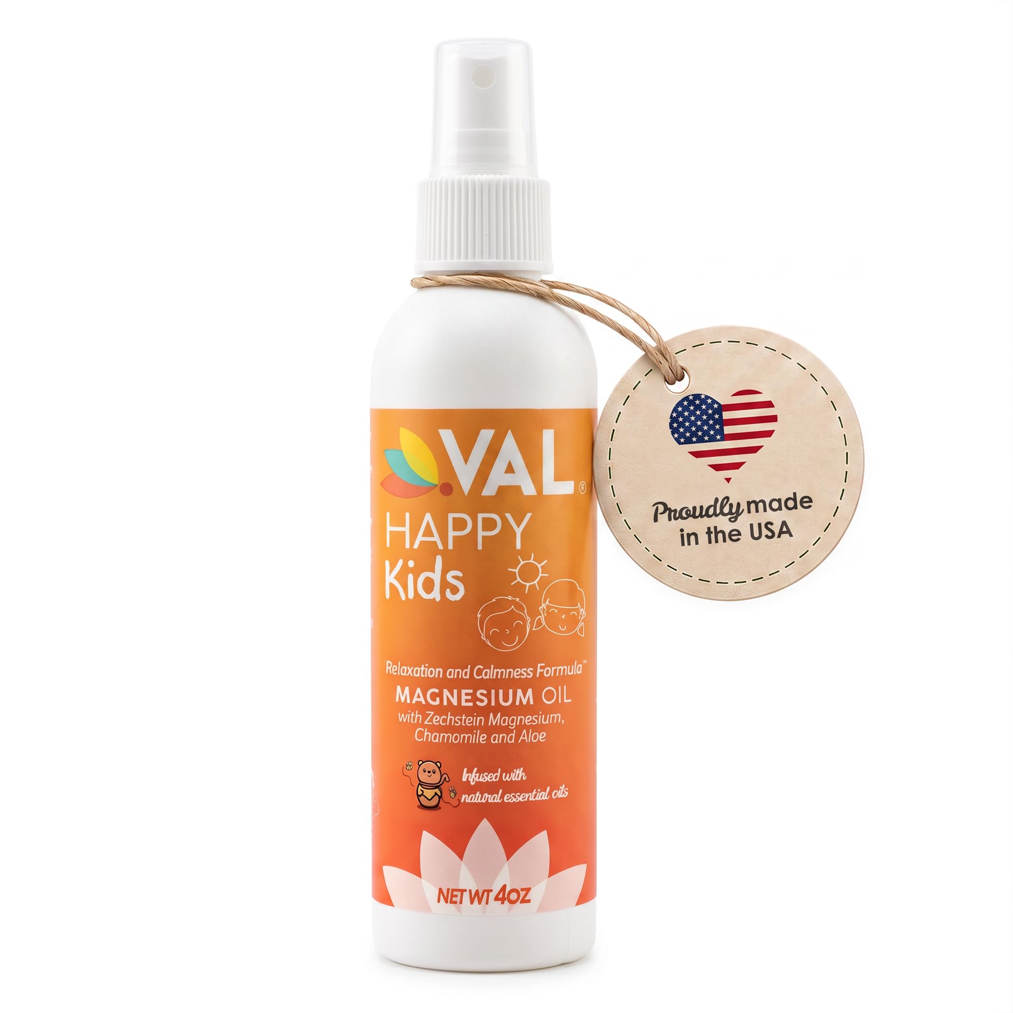 VAL Kids Magnesium Oil Spray – φυσικός χρόνος ύπνου ήρεμος & Mood υποστήριξη