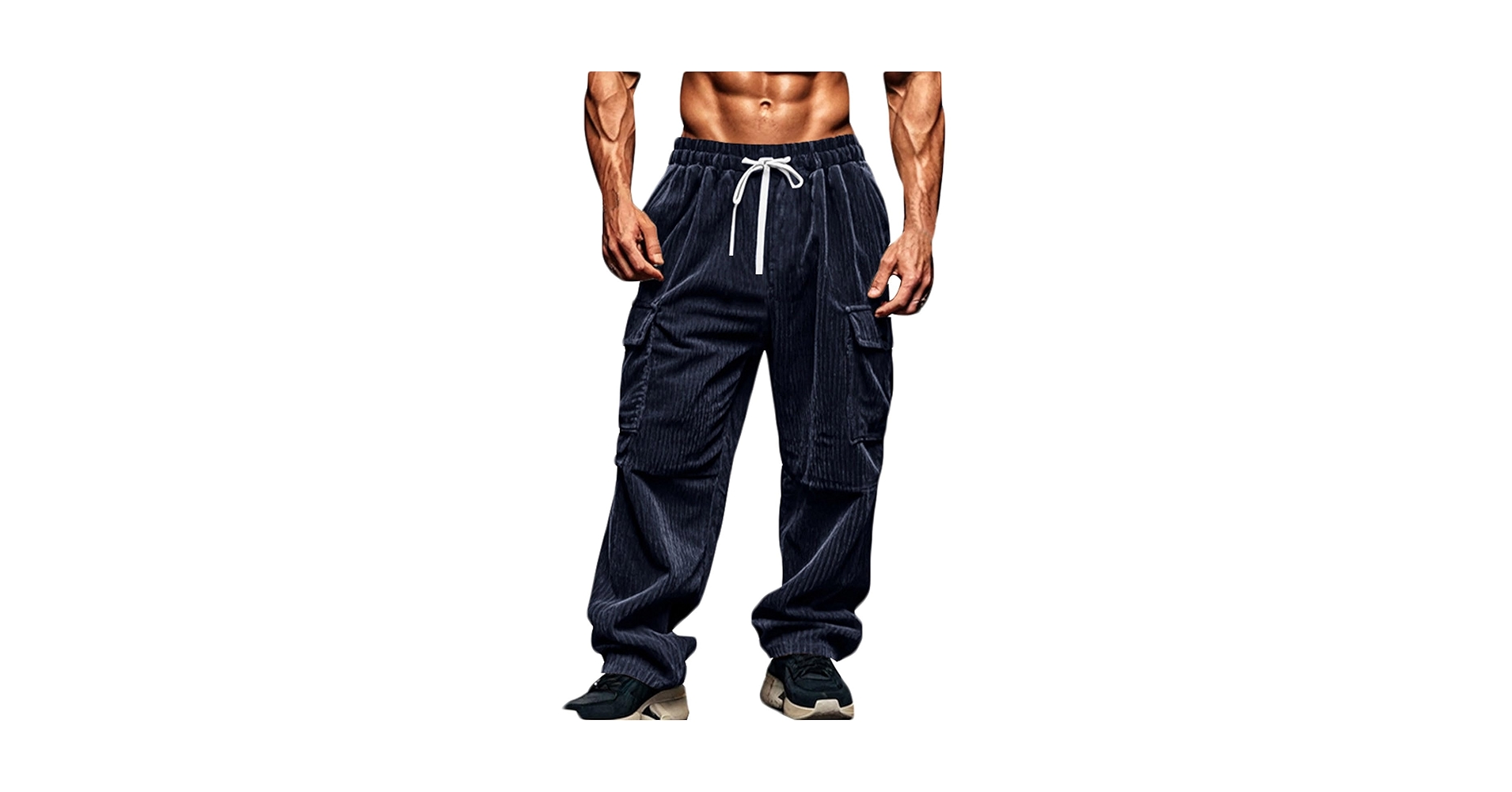 Amazon.com: Corduroy Cargo Pants for Men Vintage Premium