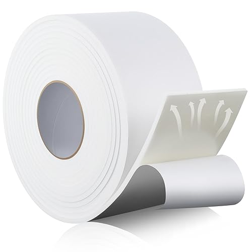 Miniatura 8 de Buryeah 1/4" x 5" x 12 yardas de acolchado adhesivo de espuma médica con respaldo adhesivo para áreas lesionadas en deportes, almohadilla