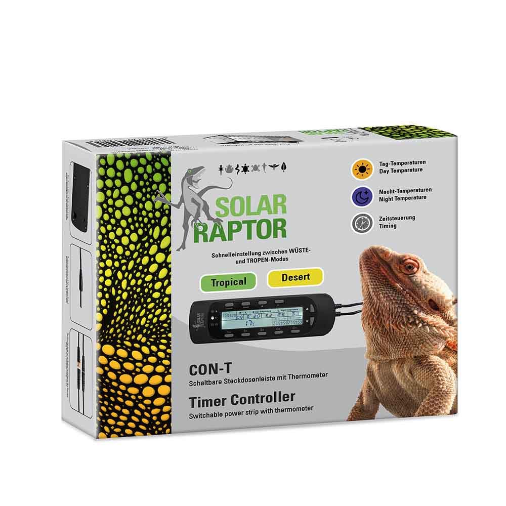 Schaltbare Steckdosenleiste mit Thermometer Timer Controller