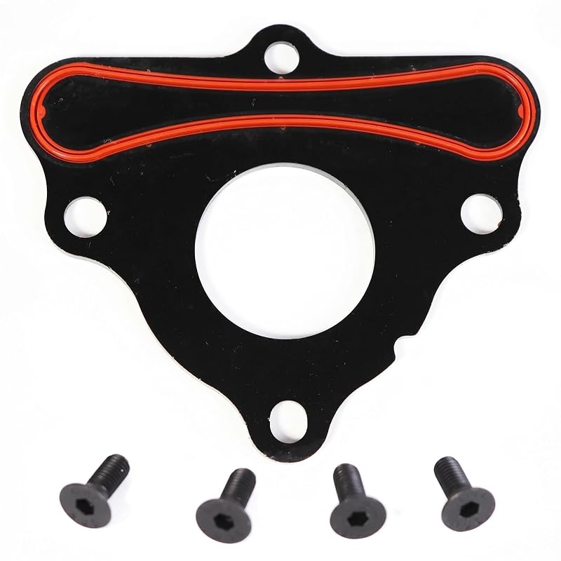 Junta da placa retentora do comando de válvulas Haytalras 12589016 com kit de parafusos 134-1003 para motores GM LS e LT