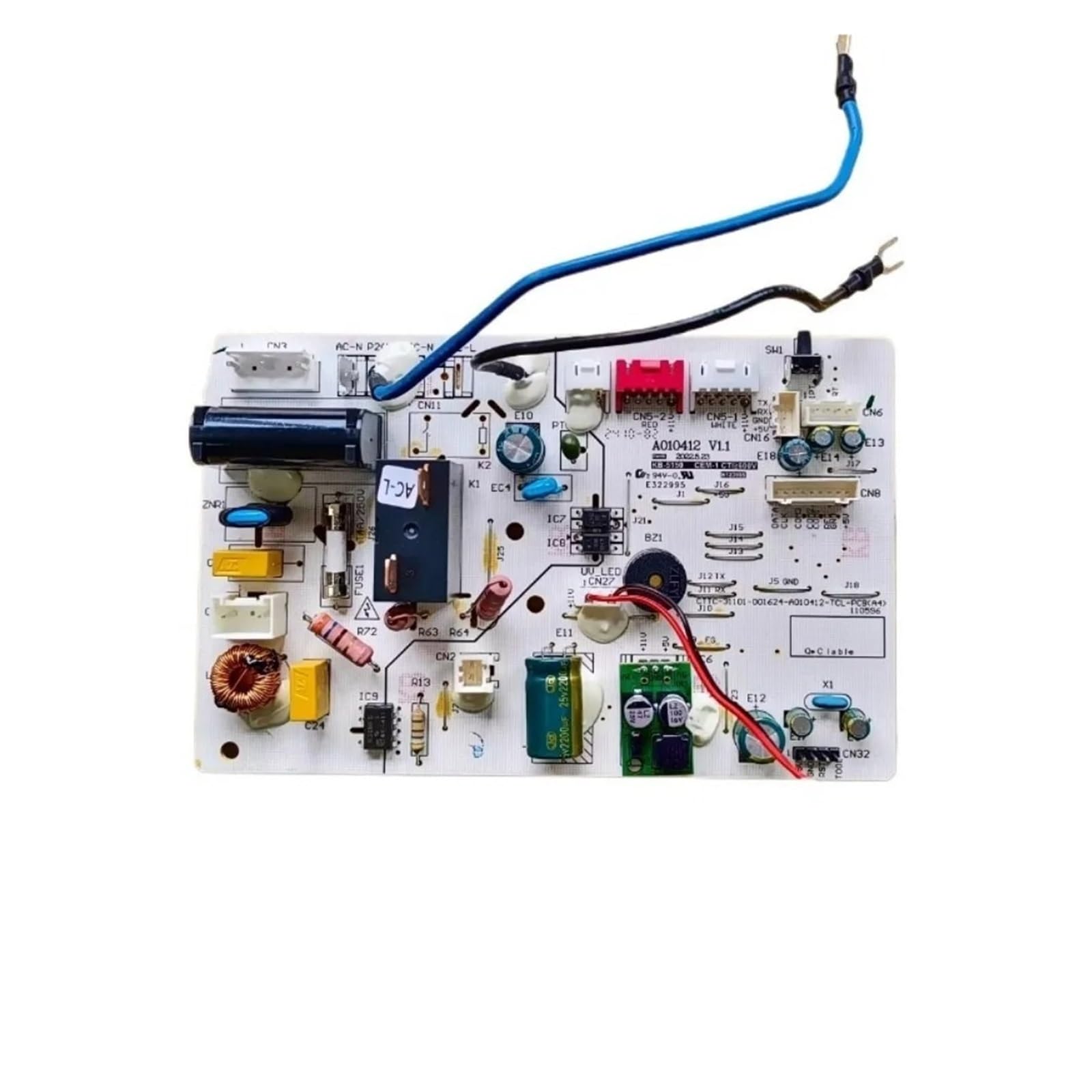 Air Conditioner Indoor Unit Control Board ，Compatible For TCL ，A010412 Circuit PCB CTTC-31101-001624-A010412 Conditioning Parts