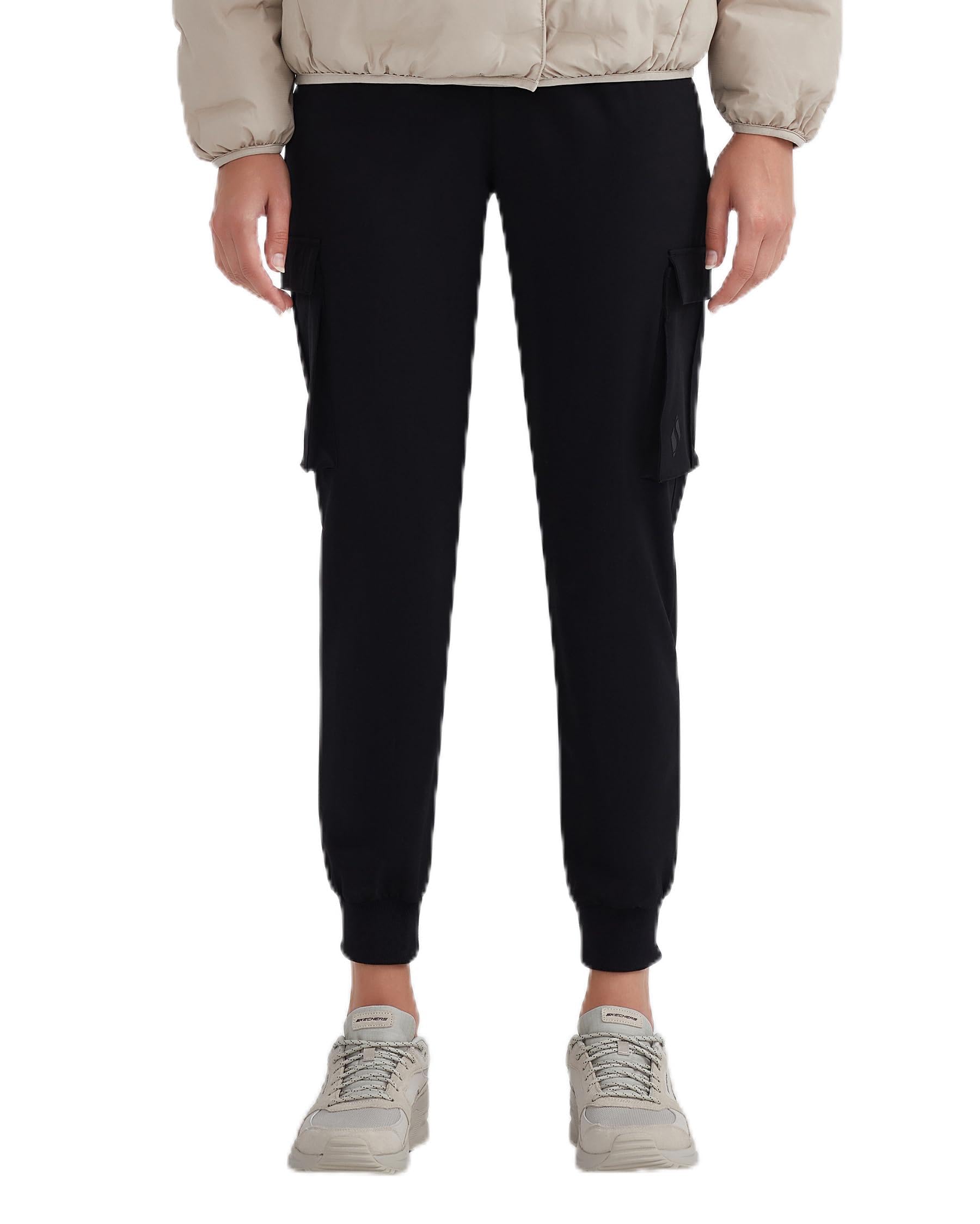 Micro Collection W Jogger Woven Pant Kadın Siyah Eşofman Altı