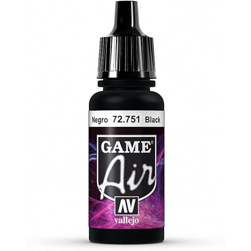 Vallejo Game Air Black Paint