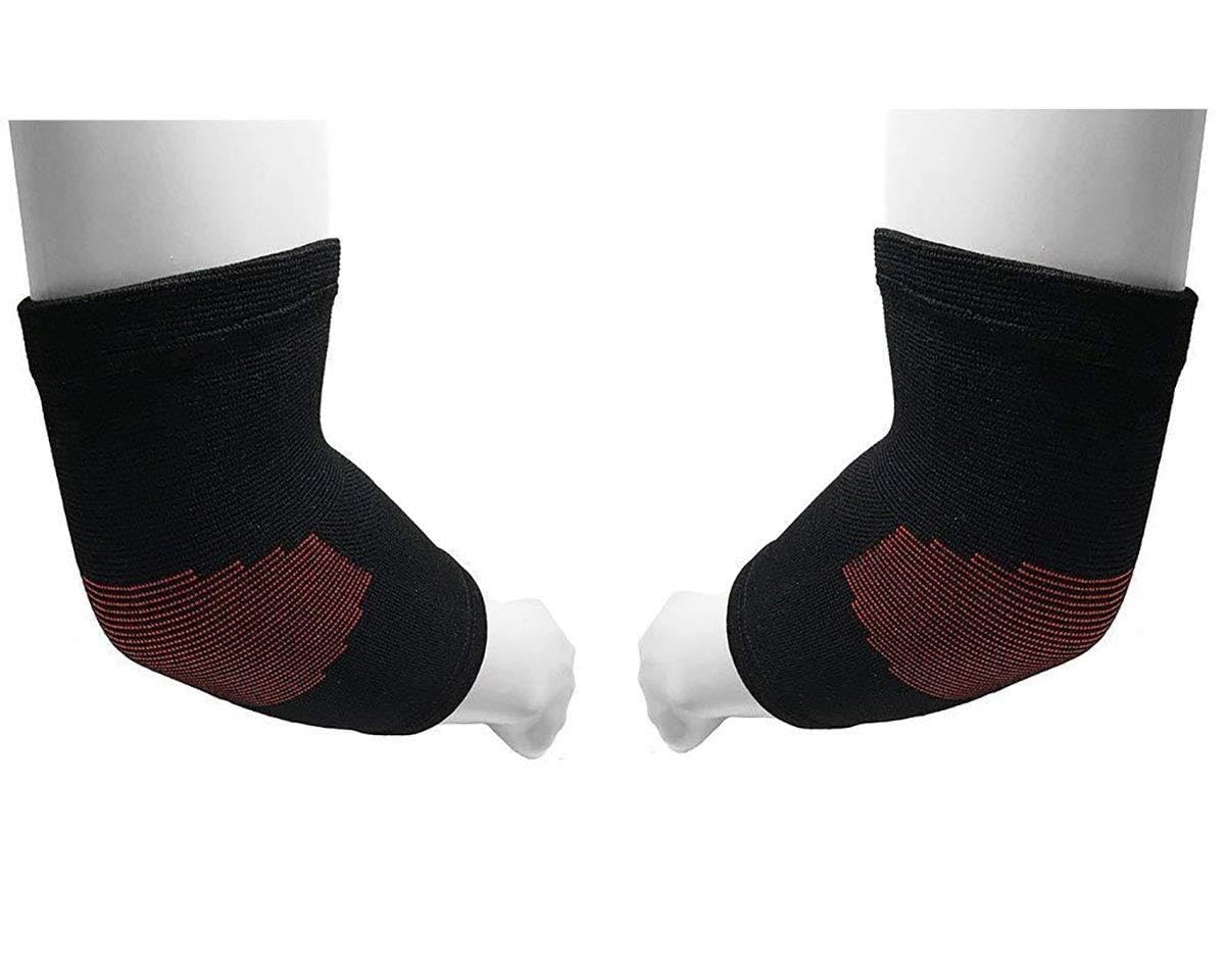 Advance Ellenbogen-Kompressionsbandage, verstellbar, elastisch, 2 Stück