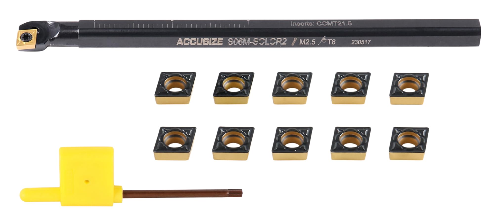 Indexable Boring Bar - 5/8" SCLCR, CCMT Inserts -10 Indexable Boring Bar - 5/8" SCLCR, CCMT Inserts -10