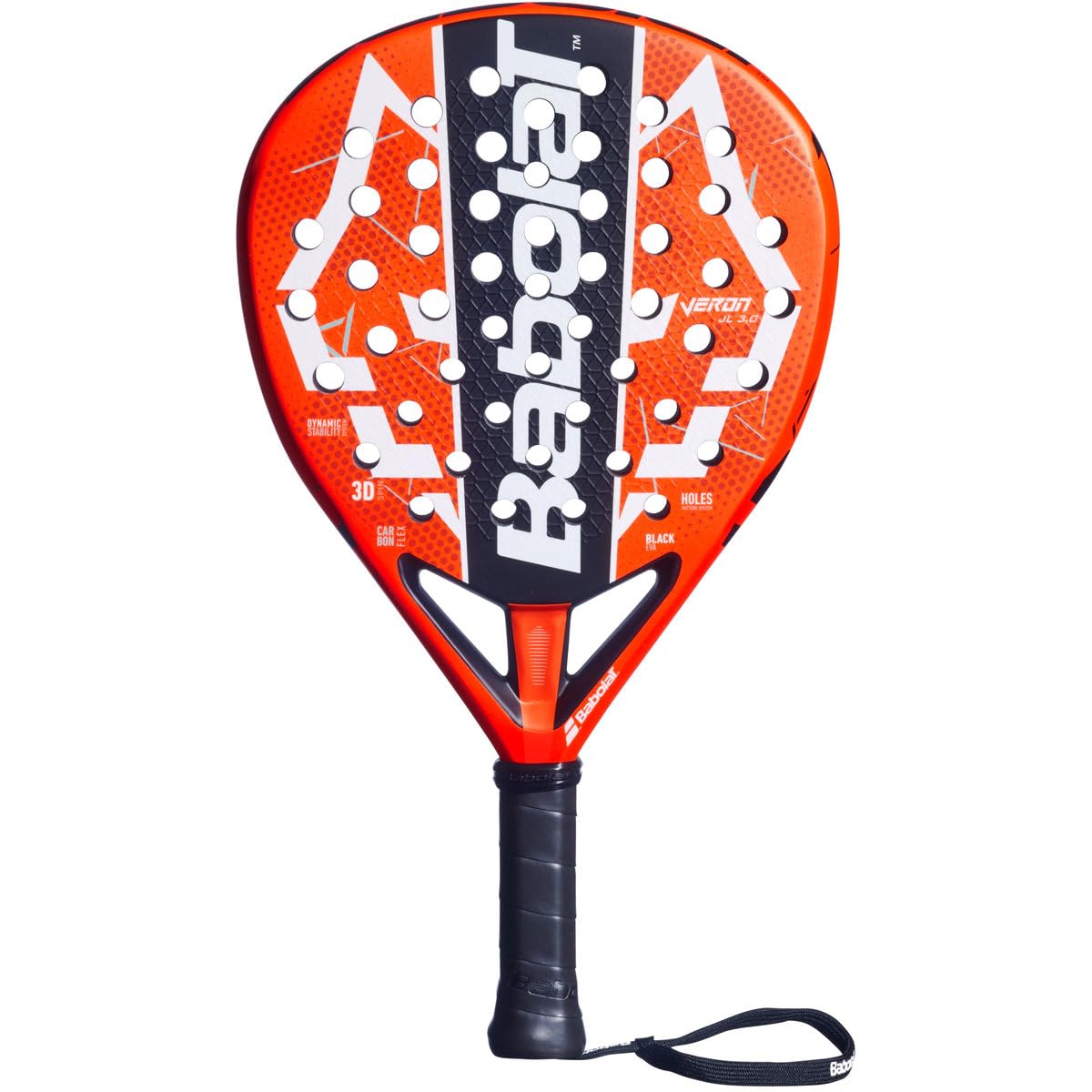 Amazon.com : Babolat Veron Juan Lebron 3.0 Padel Racket (Orange