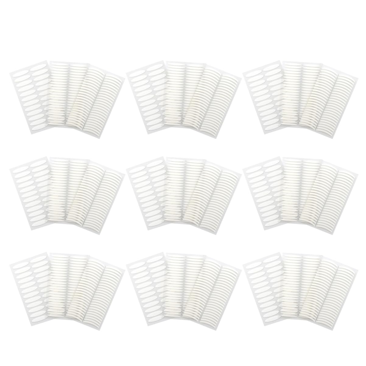 Beavorty 180sheets Double Eyelid Sticker Tape Natural Eyelid Stickers Pe Material Women Double Sided Adhesive Easy to Apply and Remove