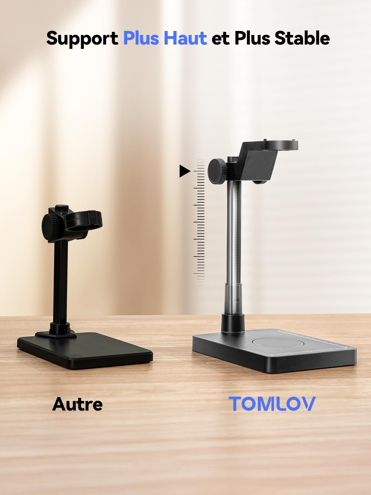 TOMLOV DM4W Microscope Numérique avec Balance: Microscope à Pièces avec 4,3" IPS Écran, Loupe pour Pièces avec Lumière, Balance Précise pour Collectionneurs, Bijoutiers, Compatible PC/Mac