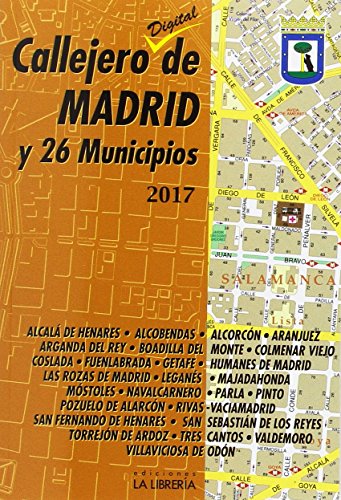 Portada de Callejero de madrid y 26 municipios 2017