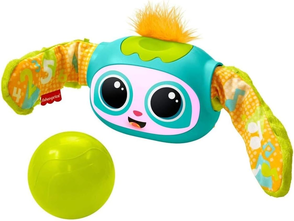 Get Cheap Price Fisher-Price Rollin' Rovee, Interactive Activity Toy with Music, Lights, and Learning Content for Kids Ages 6 Months to 5 Years