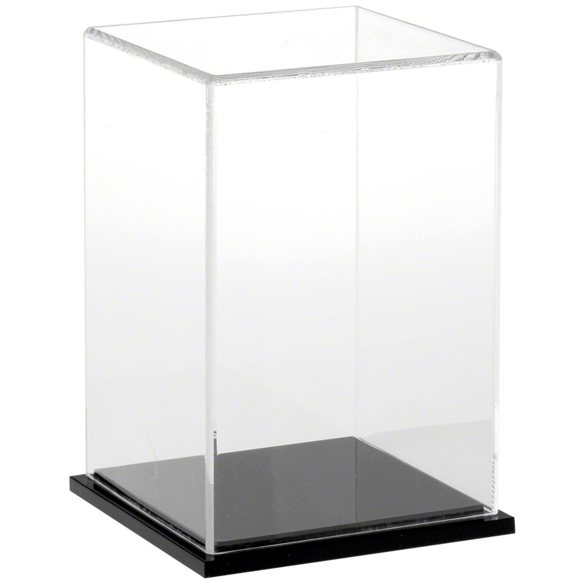 Amazon.com: Plymor Clear Acrylic Display Case with Black Base, 4