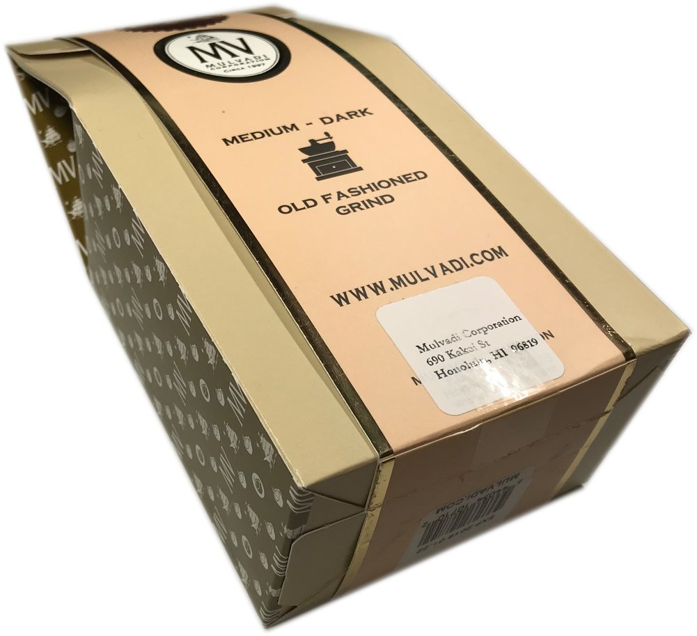 Mulvadi 100% Ground Kona Coffee, 7 Oz