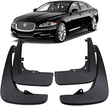 Amazon Co Jp マッドガード フェンダー 泥除け プロテクター ジャガーxj X351 10 に対応 前輪 後輪 泥除け プロテクター 4ピース 黒 車 バイク