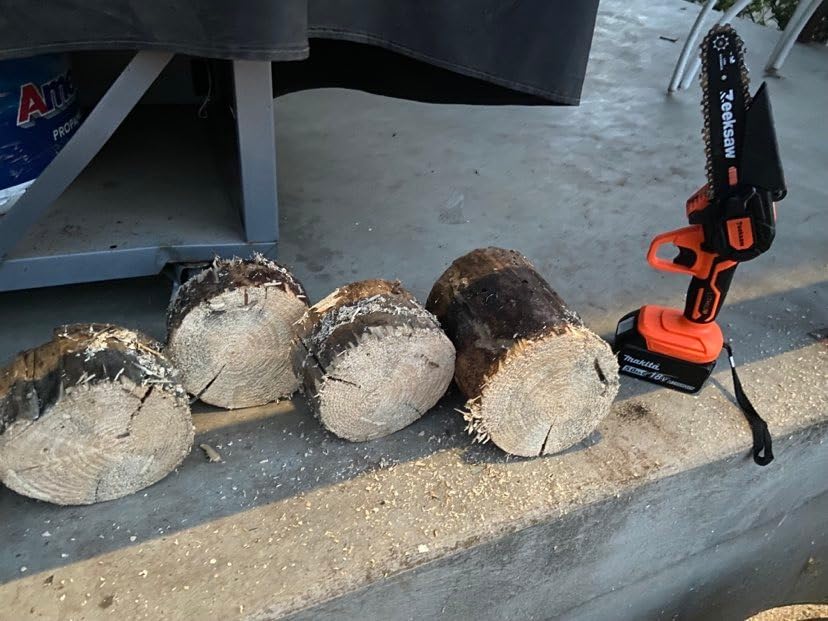 13/mo Finance Mini Chainsaw 6 Inch Cordless, Zeeksaw Super Power