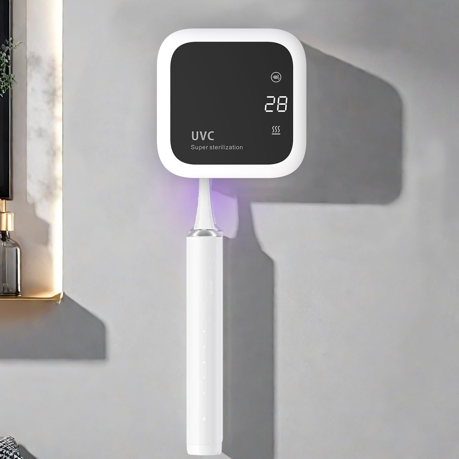 Stérilisateur de brosse à dents UV portable pour protéger vos gencives de l'humidité