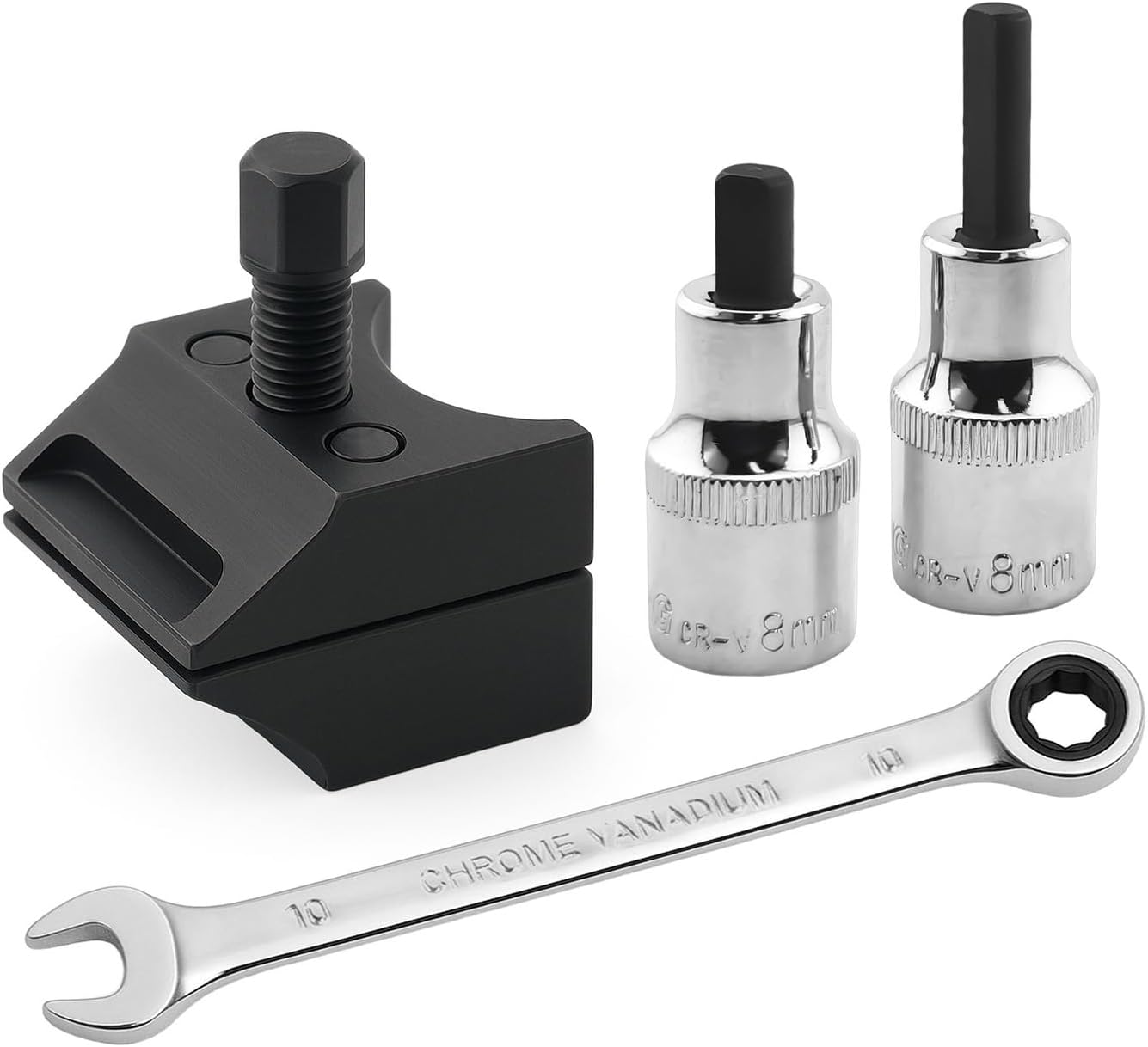 Suspension Strut Spreader Tool Kit, Car Suspension Split Hub Steering Knuckle Spreader with Wrench Compatible with Most Vehicle Brand and Model