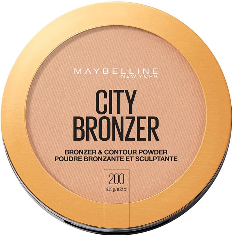 Pó Bronzeador Maybelline City Bronzer Contorno Facial Médio 200